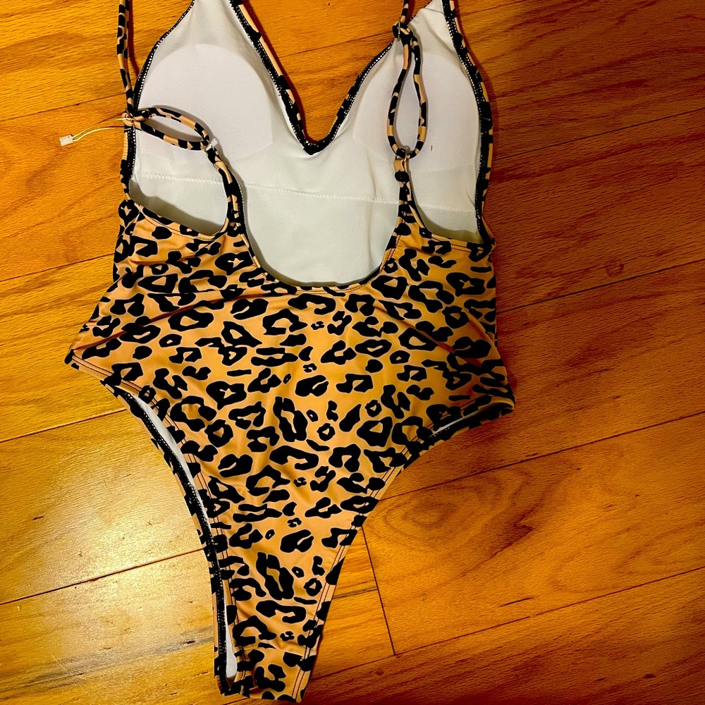 Brand new sexy leopard swim Amazon one piece